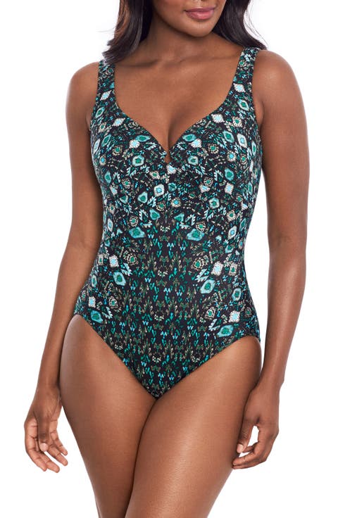 Bijoux Escape Crisscross Underwire One-Piece Swimsuit