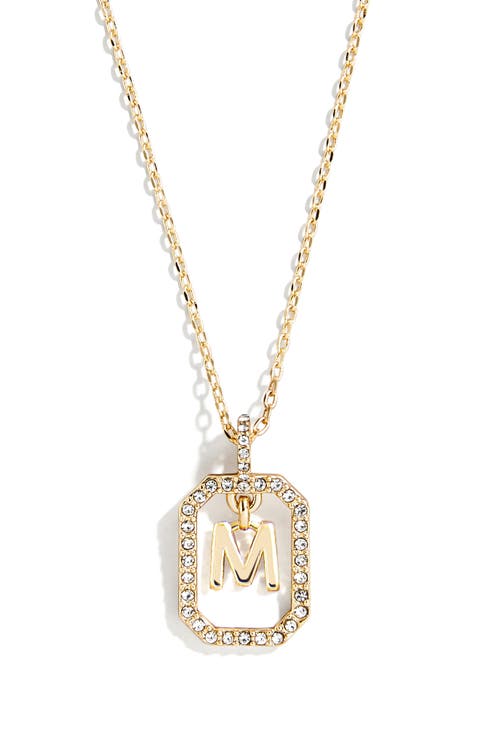 Alicia Intial Pendant Necklace