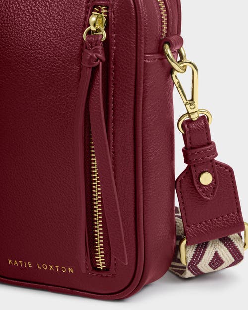Katie Loxton Hallie Small Crossbody Bag In Red