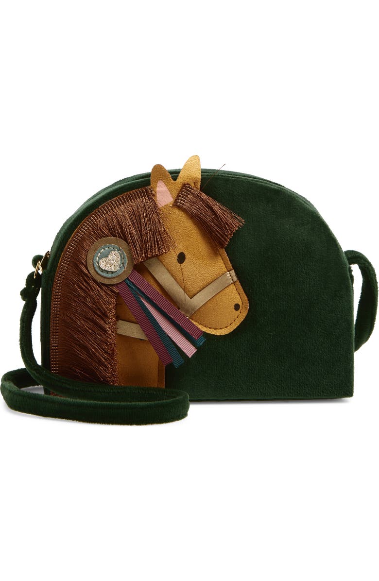 Mimi
Lula Kids
Pony Pal Velvet Crossbody Bag, Main, color,