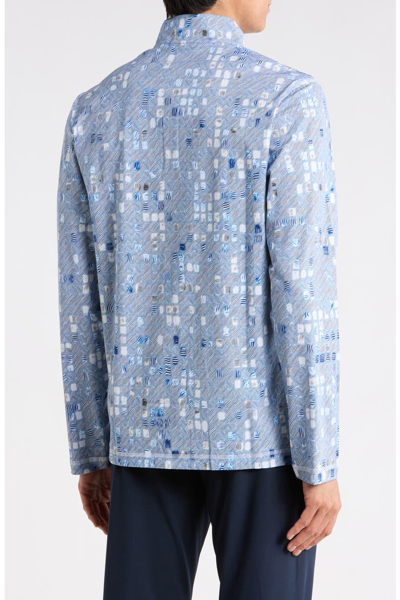Long Sleeve Knit Sweatshirt, Alternate, color, CLASSIC BLUE
