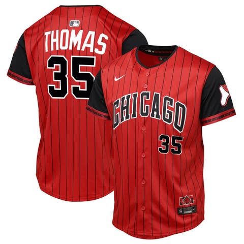 Youth  Frank Thomas Red/Black Chicago White Sox 2025 City Connect Limited Player Jersey