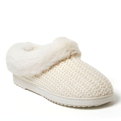Hannah Festive Knit Clog Slipper (Women)