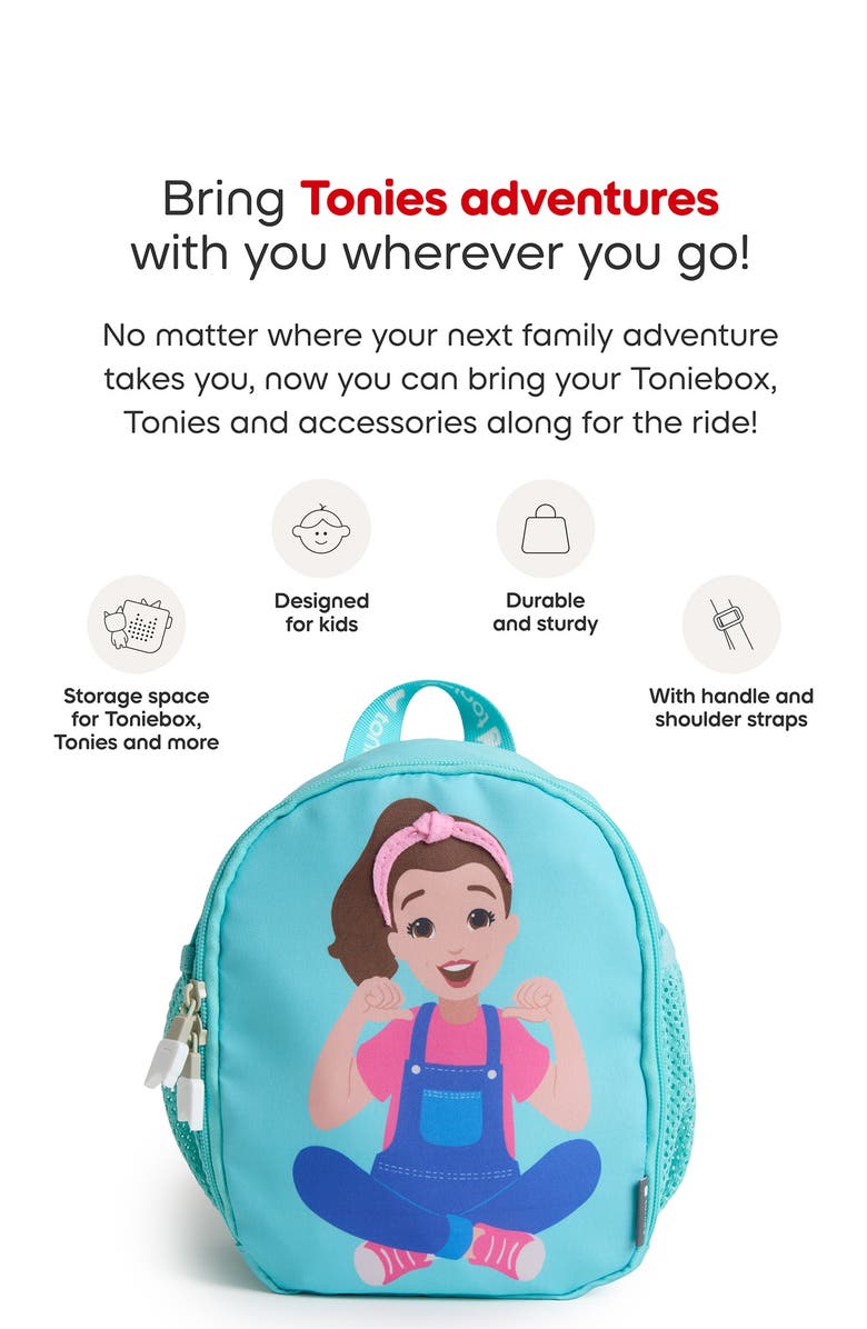 tonies Kids' Ms. Rachel Carrying Case Backpack, Alternate, color,
