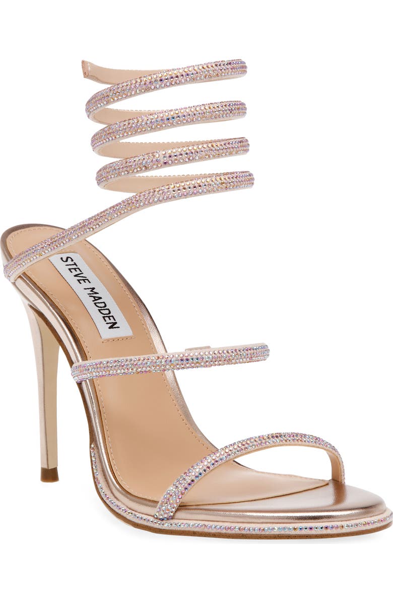 Steve Madden Exotica Ankle Wrap Sandal, Main, color,