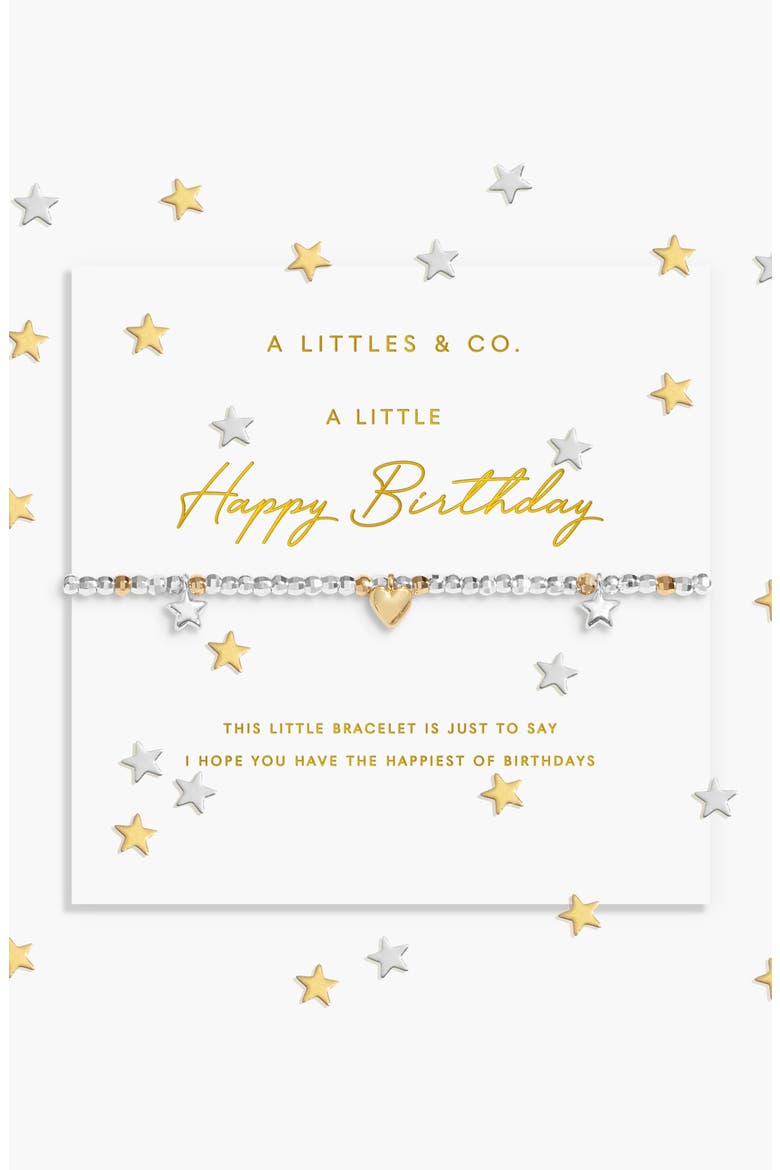 Sparkle Confetti A Little 'Happy Birthday' Bracelet, Main, color, Mixed