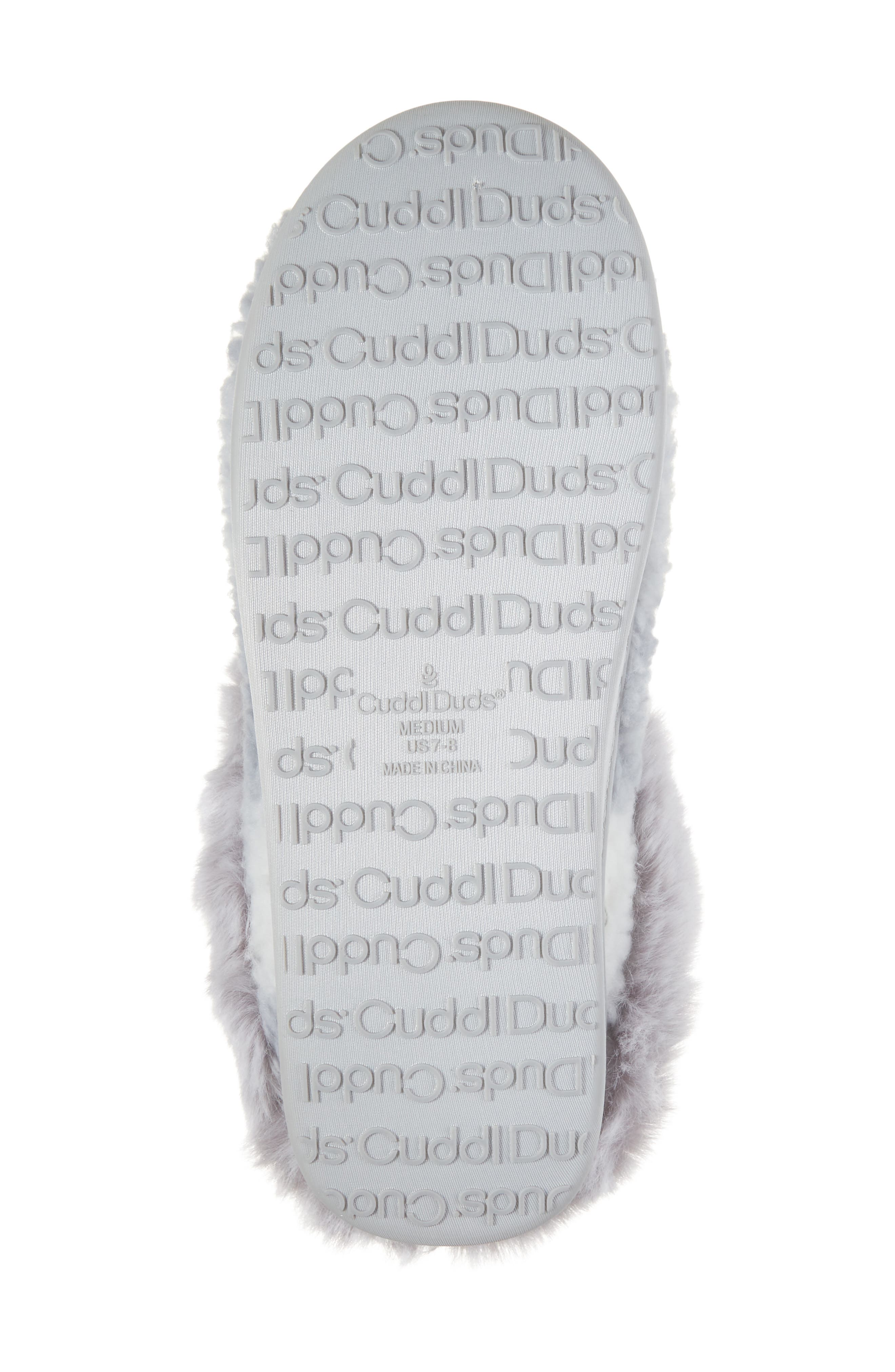 Buffalo Plaid Slipper, Alternate, color, GRAY PLAID