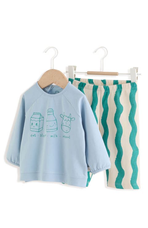 Breakfast Trio Sweatshirt & Pants Set (Baby)