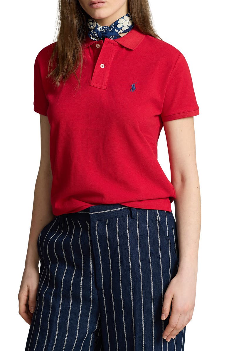 Polo Ralph Lauren Classic Fit Polo Shirt, Main, color, 