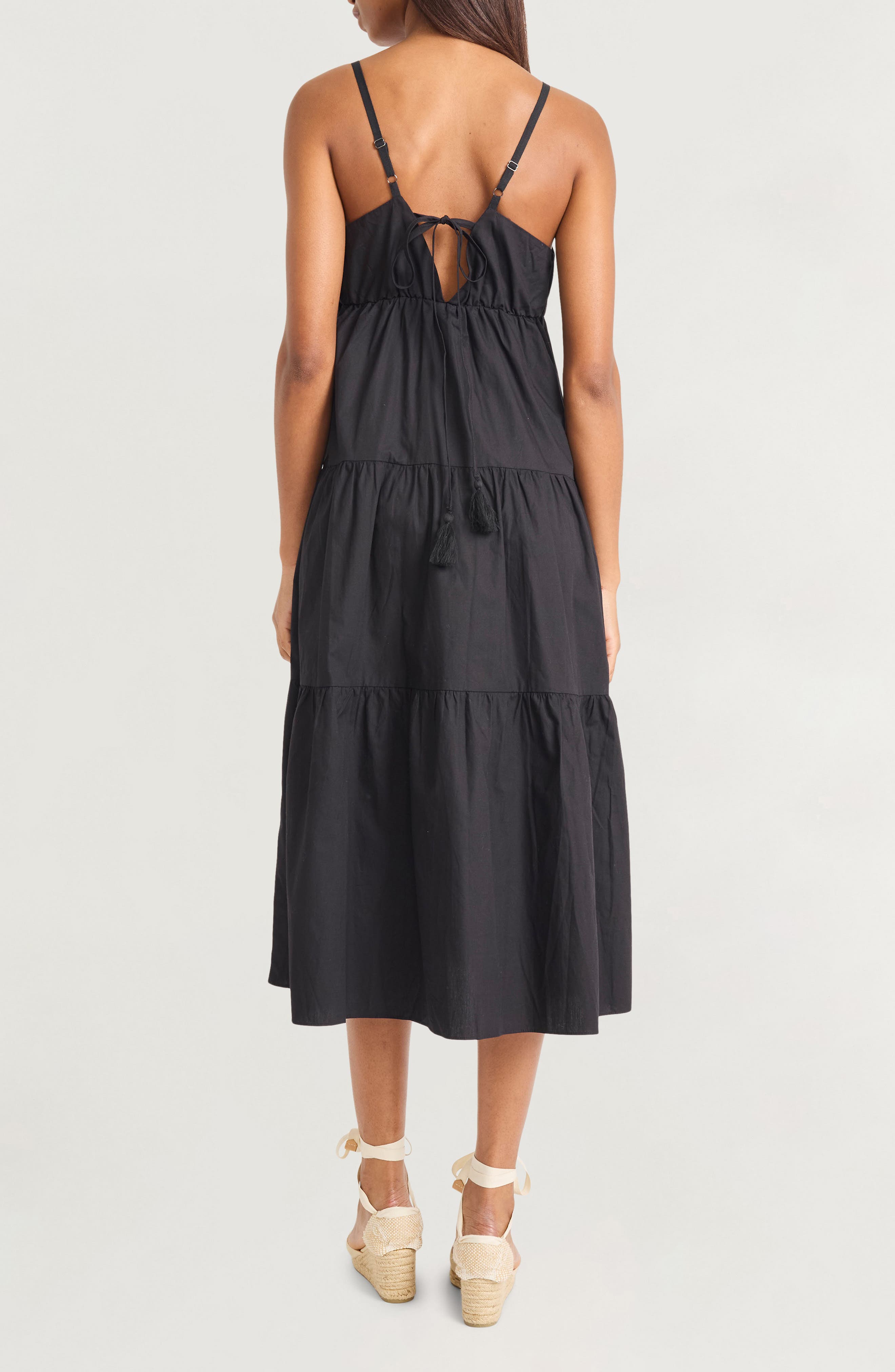 Tiered Midi Dress - image 2