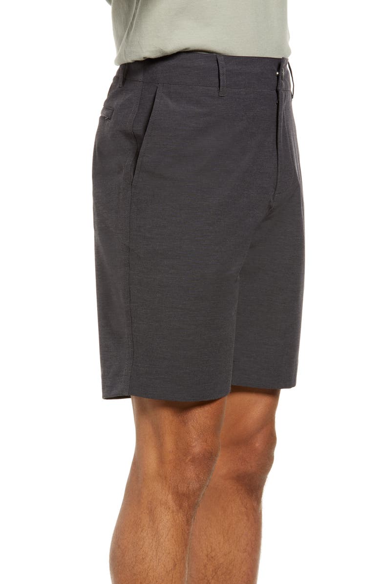Faherty All Day Belt Loop 7-Inch Shorts, Alternate, color, Charcoal