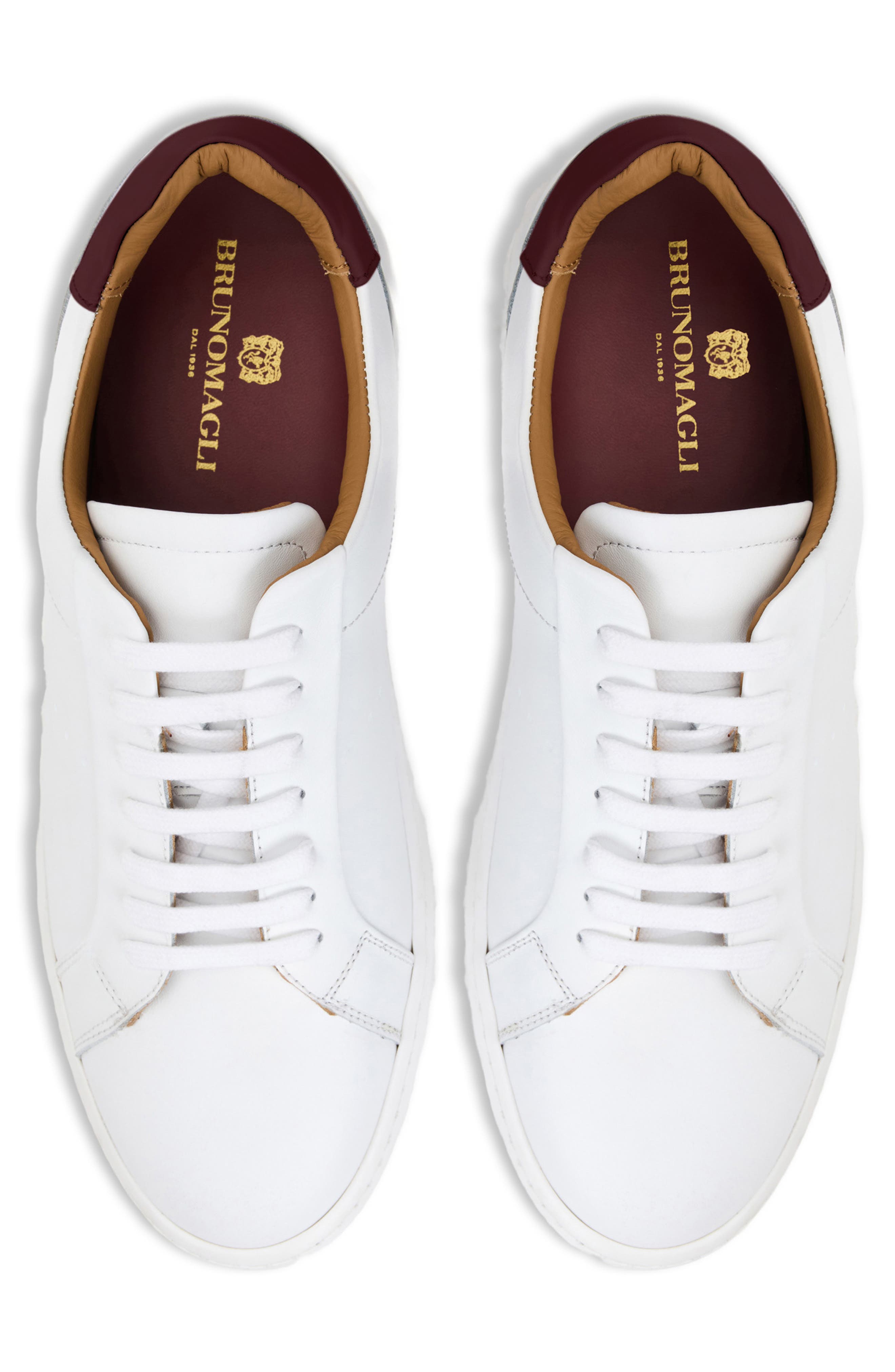 Bruno Magli Damiano Low Top Leather Sneaker (Men) | Nordstrom