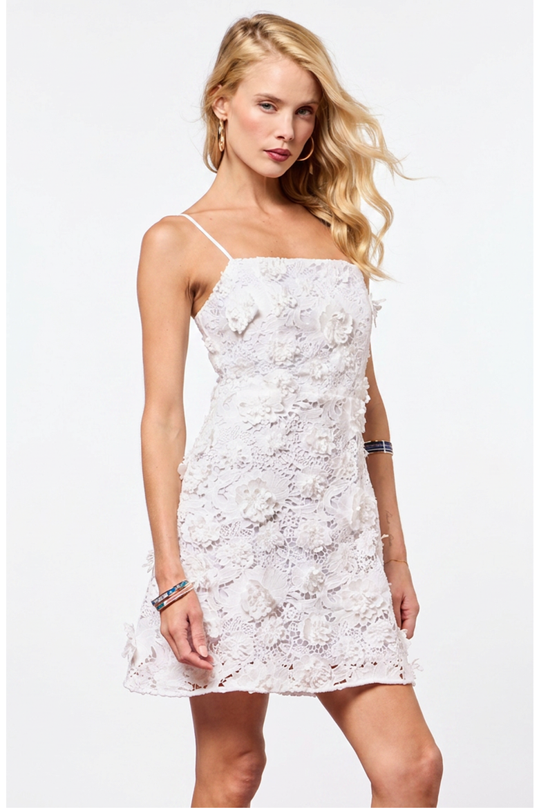 Susan Dress, Main, color, White