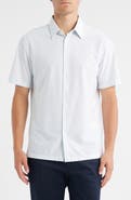 Theory Irving Aster Short Sleeve Button-Up Shirt