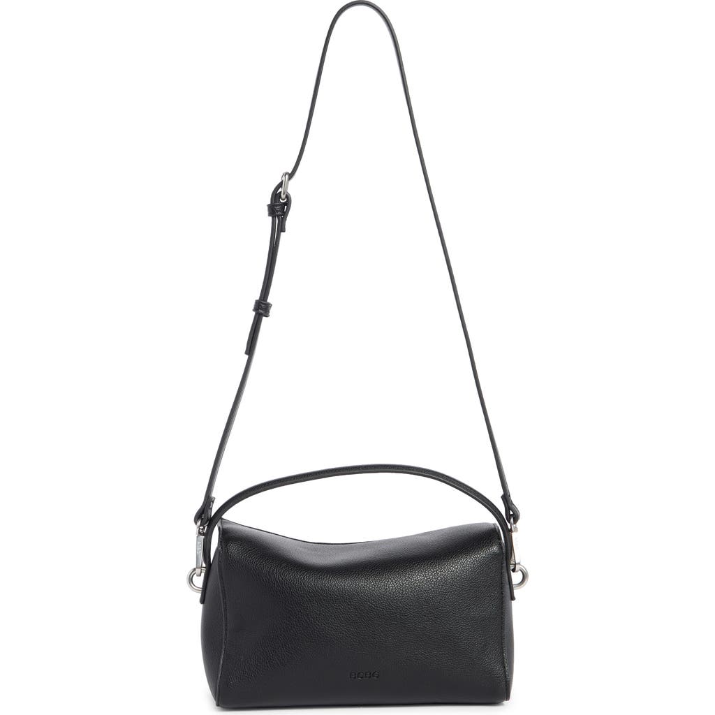 Bcbg Top Handle Mini Shoulder Bag In Black