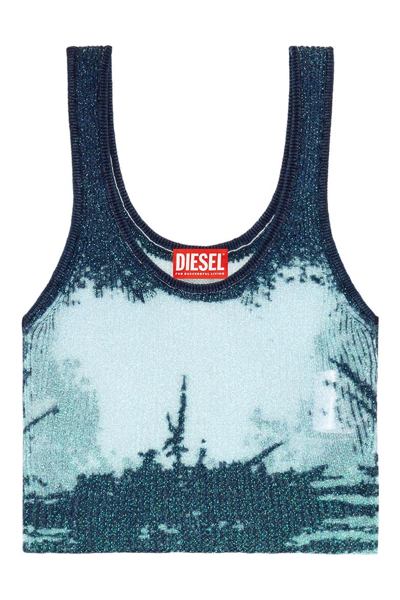 M-Deidrina Crop Tank, Alternate, color, BLUE LUREX