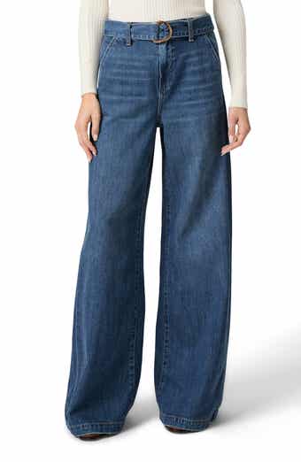 Cameron High Waist Wide Leg Belted Jeans