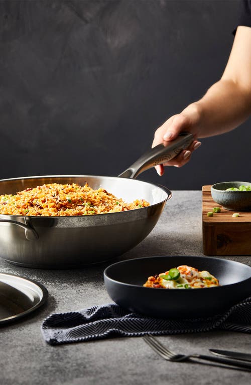 Cuisine::pro ® Id3® Ss 5.3 Qt. Wok In Silver