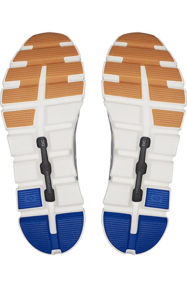 On Cloud 6 Versa Sneaker, Alternate, color, Ice/ Indigo