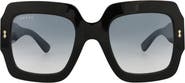 Gucci 53mm Novelty Square Sunglasses