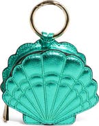 AIMEE Seashell Metallic Leather Bag Charm