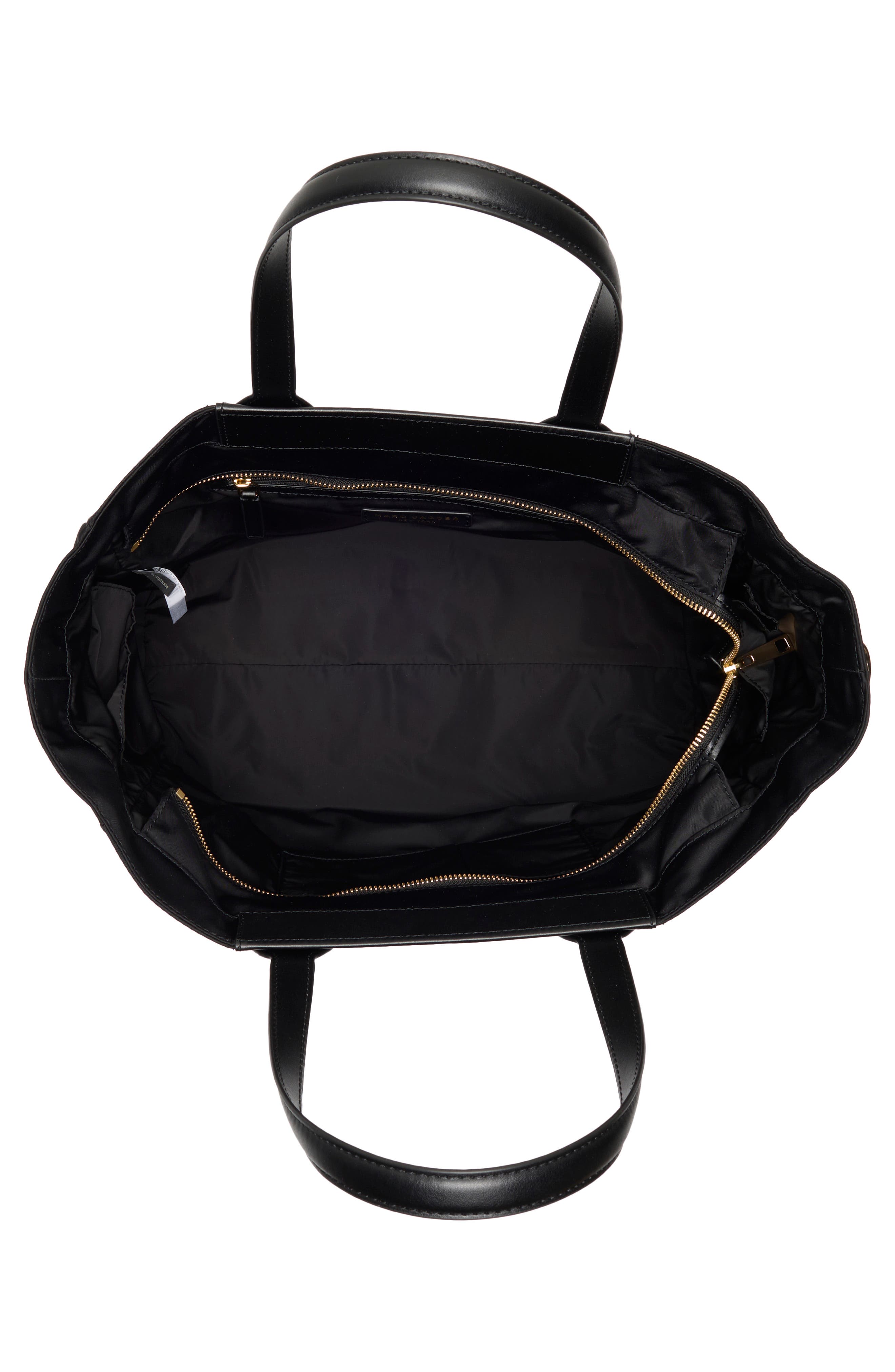 Marc Jacobs Preppy Nylon Baby Bag, Alternate, color, Black