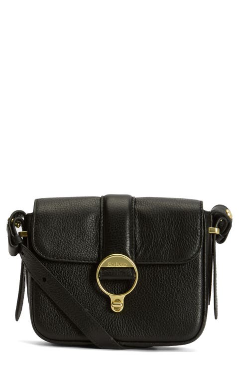 Mini Rosa Leather Crossbody Bag