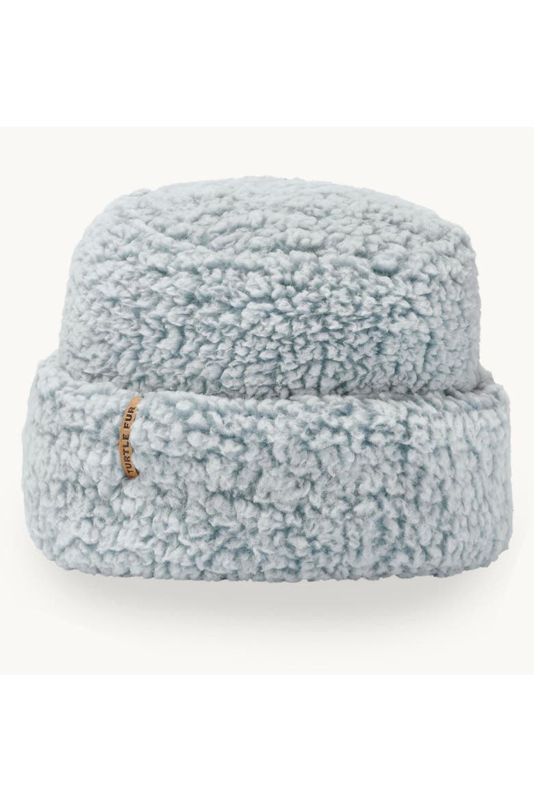 Apres Fleece Tort Hat, Main, color, Smoke Blue