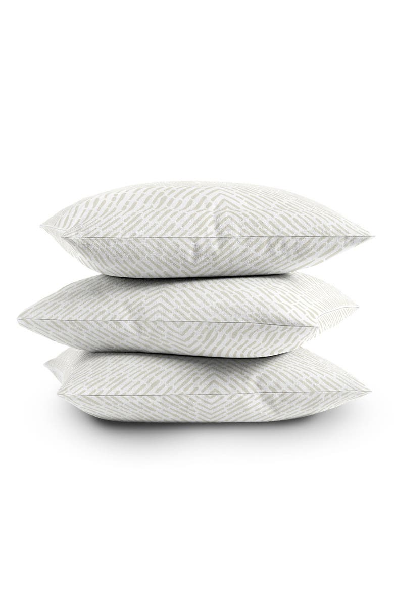 Deny Designs Iveta Roux Cream Throw Pillow, Alternate, color, Beige