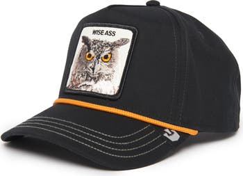 Wise Ass Owl Patch Snapback Hat