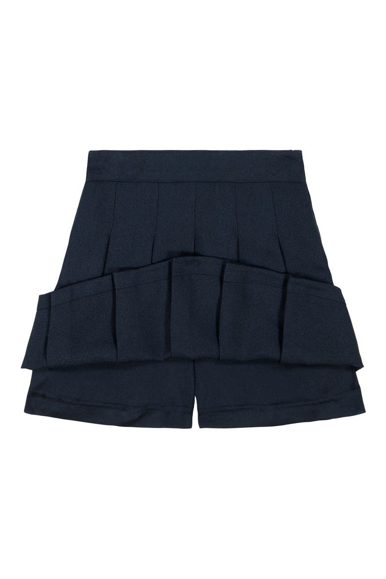 Kids' Pleated Skort, Alternate, color, 414 SU NAVY
