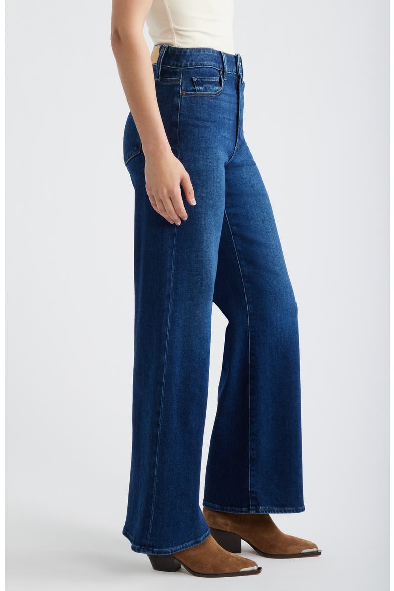 Anessa High Waist Wide Leg Jeans, Alternate, color, WILLAT