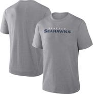 FANATICS Men's Fanatics Heather Gray Seattle Seahawks Pass Rush Tri-Blend T-Shirt
