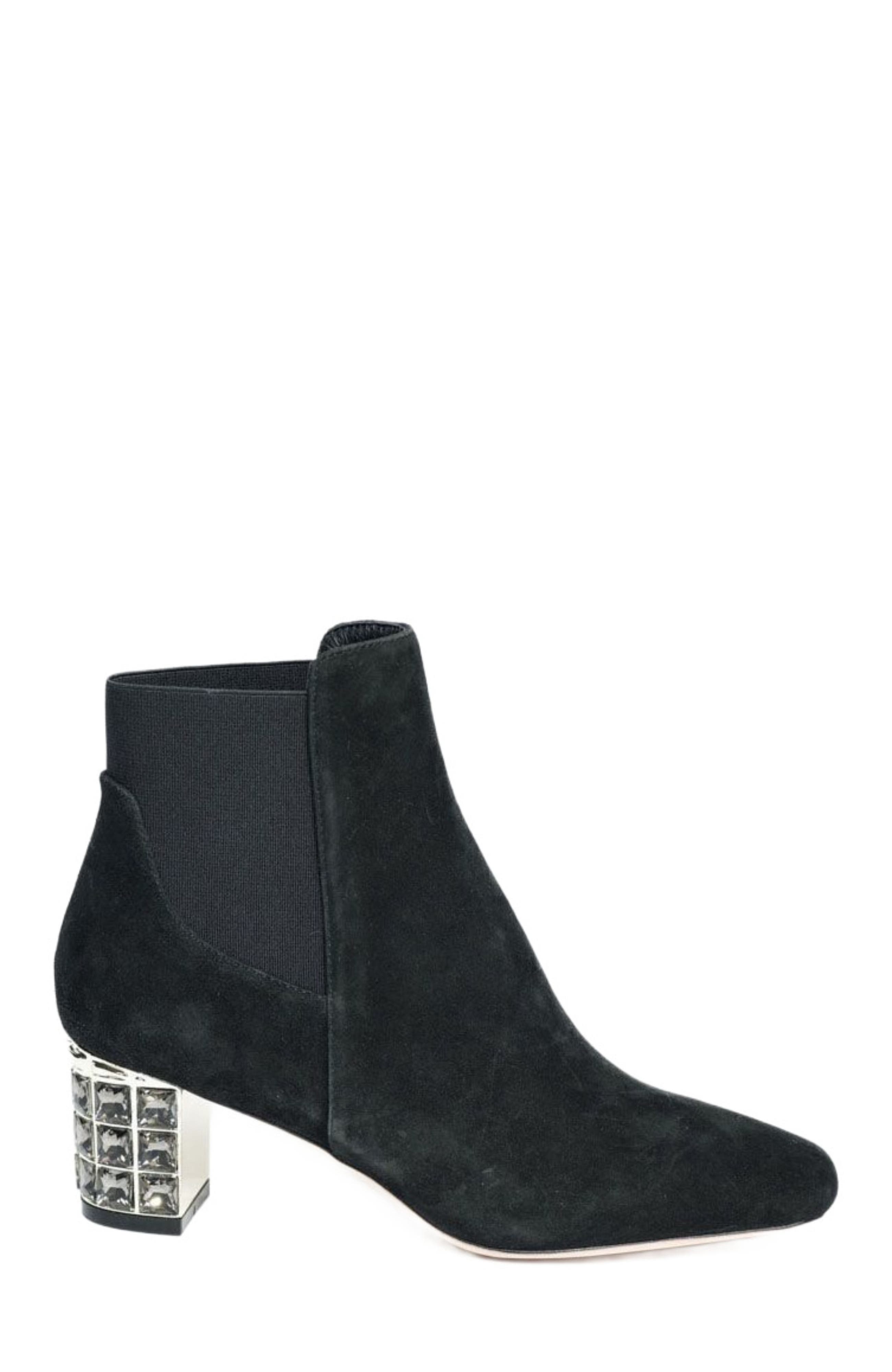 Allegra James Payley Suede Bootie, Main, color, 
