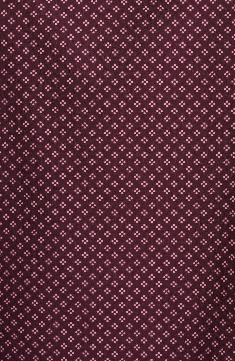 Mizzen+Main Leeward No Tuck Dress Shirt, Alternate, color, Wine Clover
