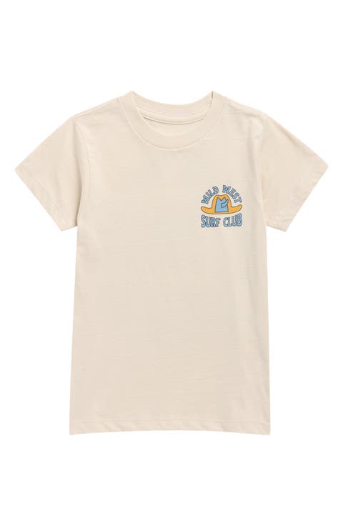Kids' Wild West Surf Club Cotton Graphic T-Shirt (Toddler & Little Kid)
