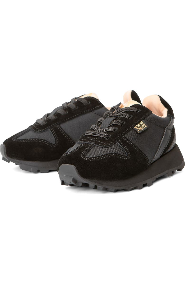 Young Soles Keegan Kids Sneakers, Alternate, color, Black