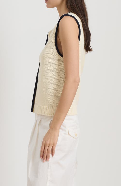 Alex Mill Bridget Tipped Sweater Vest