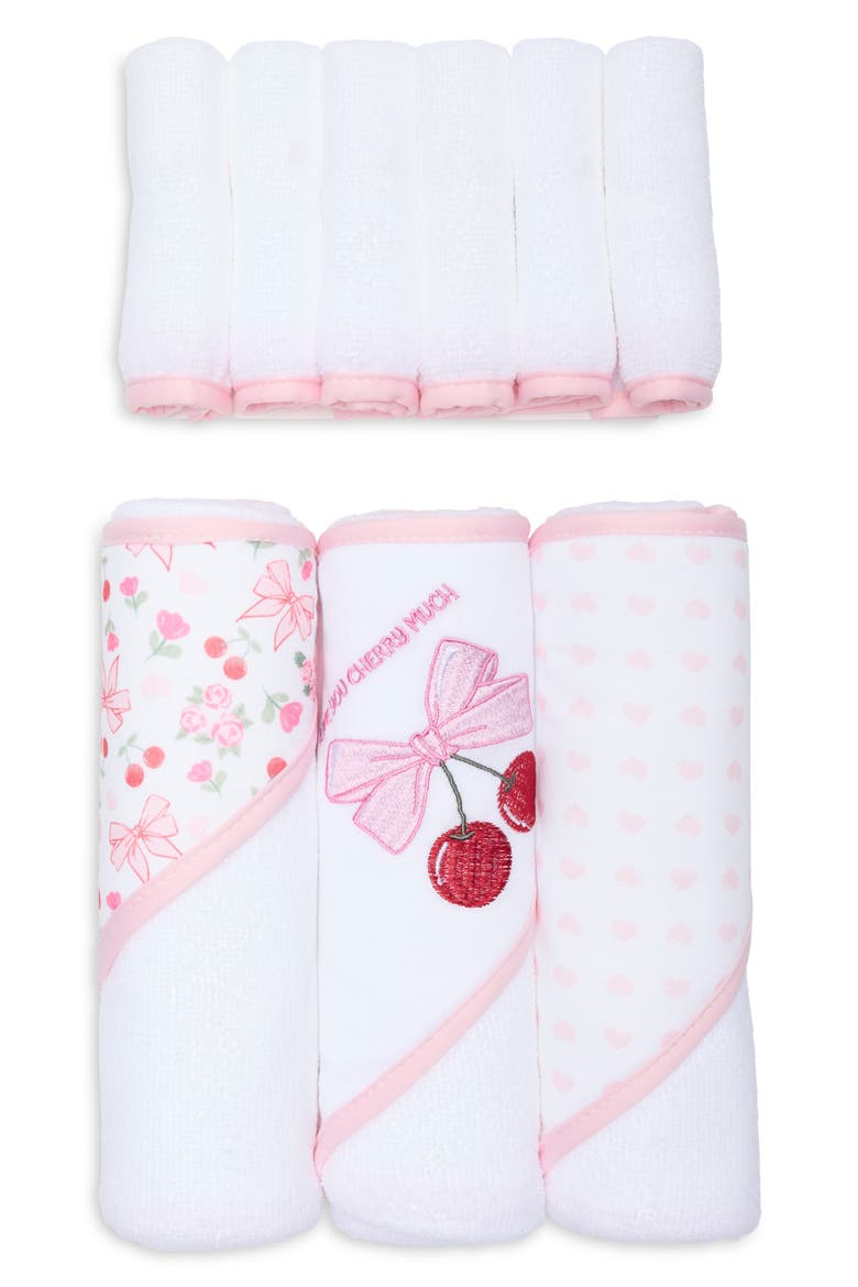 Bow & Cherries Bath Gift Set, Main, color, MULTI