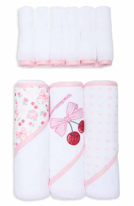 Cutie Pie Baby Bow & Cherries Bath Gift Set