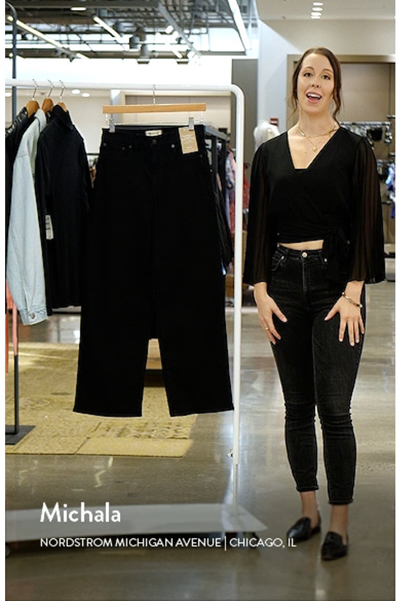 Perfect Wide Leg Jeans video
