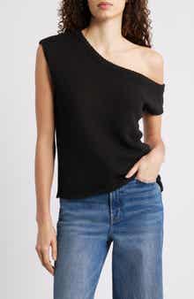 Coco One-Shoulder Knit Top