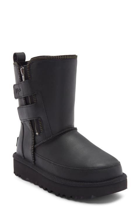 Classic Short Moto Platform Boot (Women)