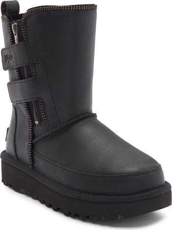 Classic Short Moto Platform Boot