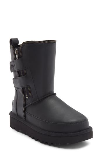 Ugg ® Classic Short Moto Platform Boot In Animal Print