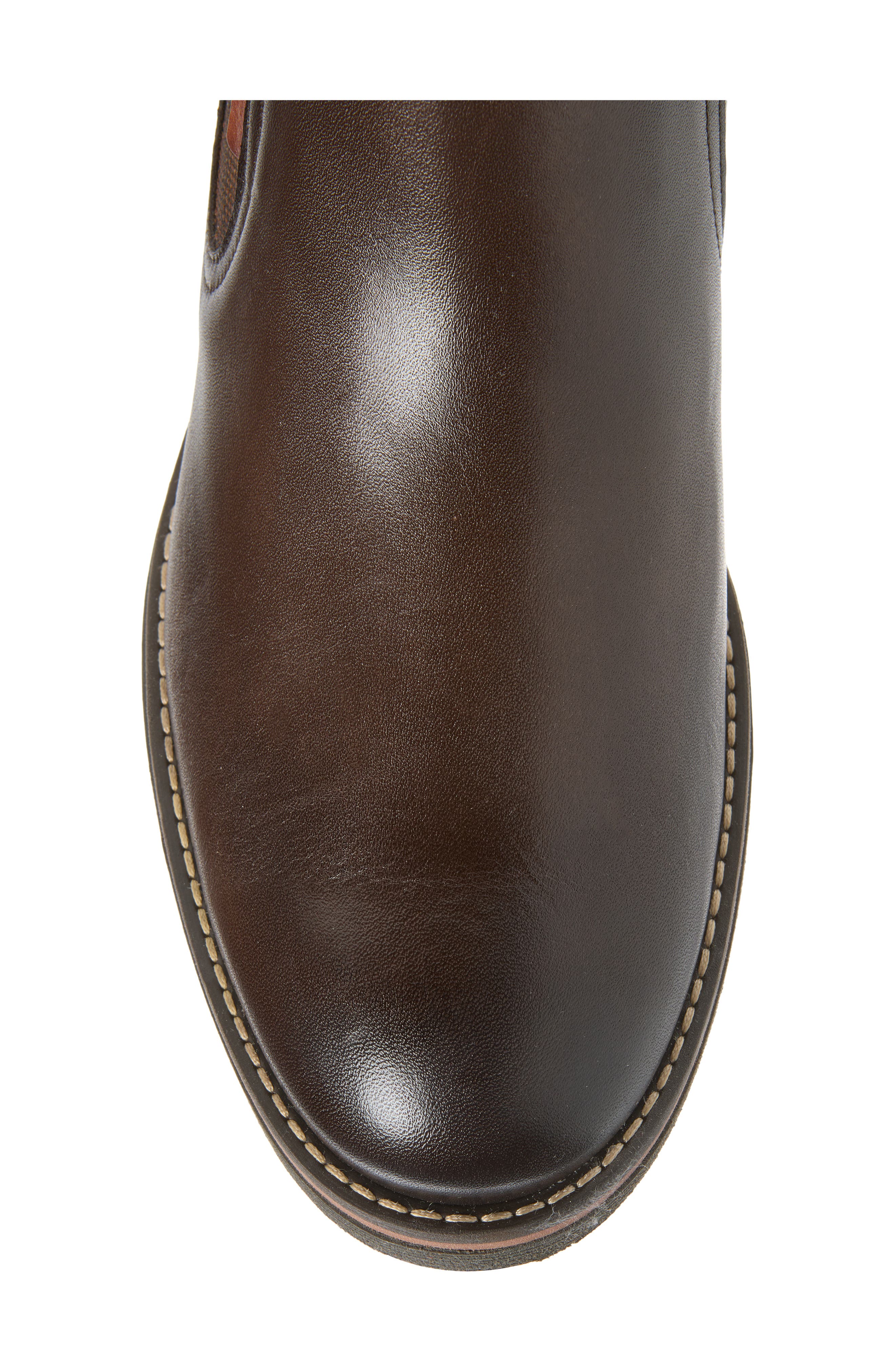 Terry Leather Boot, Alternate, color, COFFEE