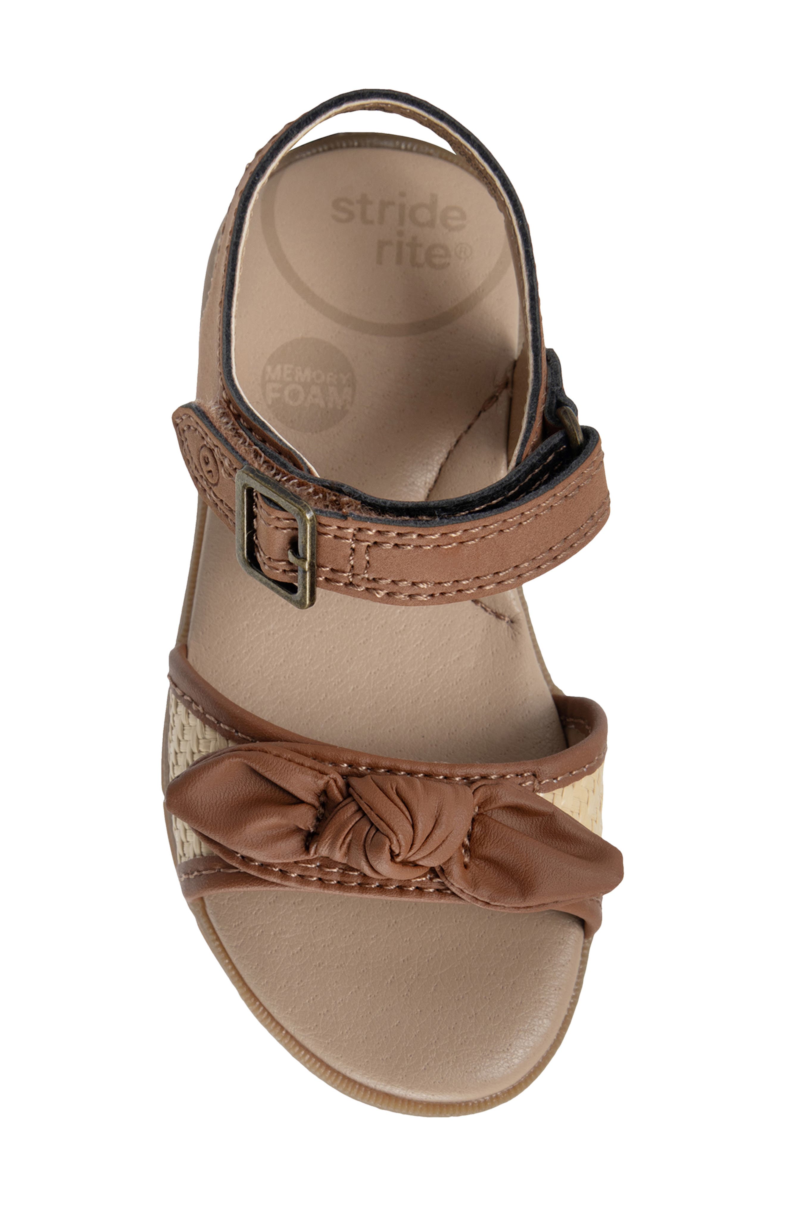 Stride Rite Kids' Whitney Sandal, Alternate, color, Raffia