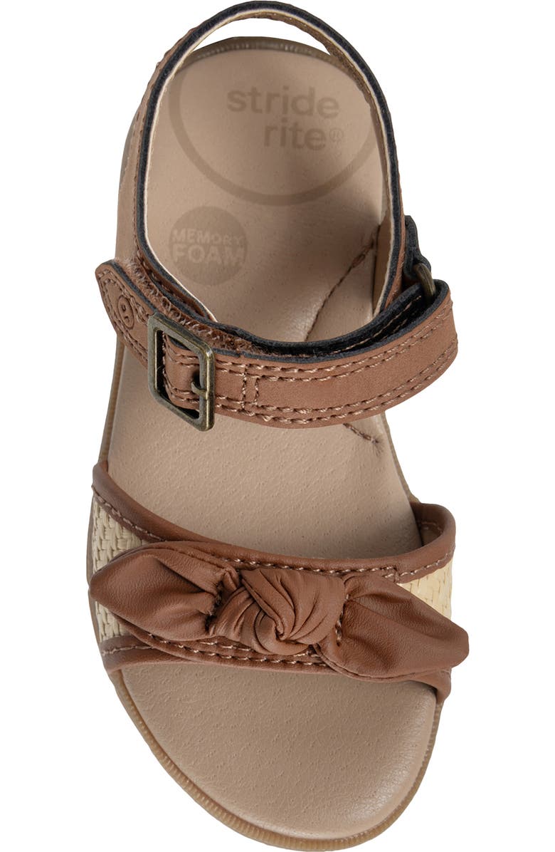 Stride Rite Kids' Whitney Sandal, Alternate, color, Raffia