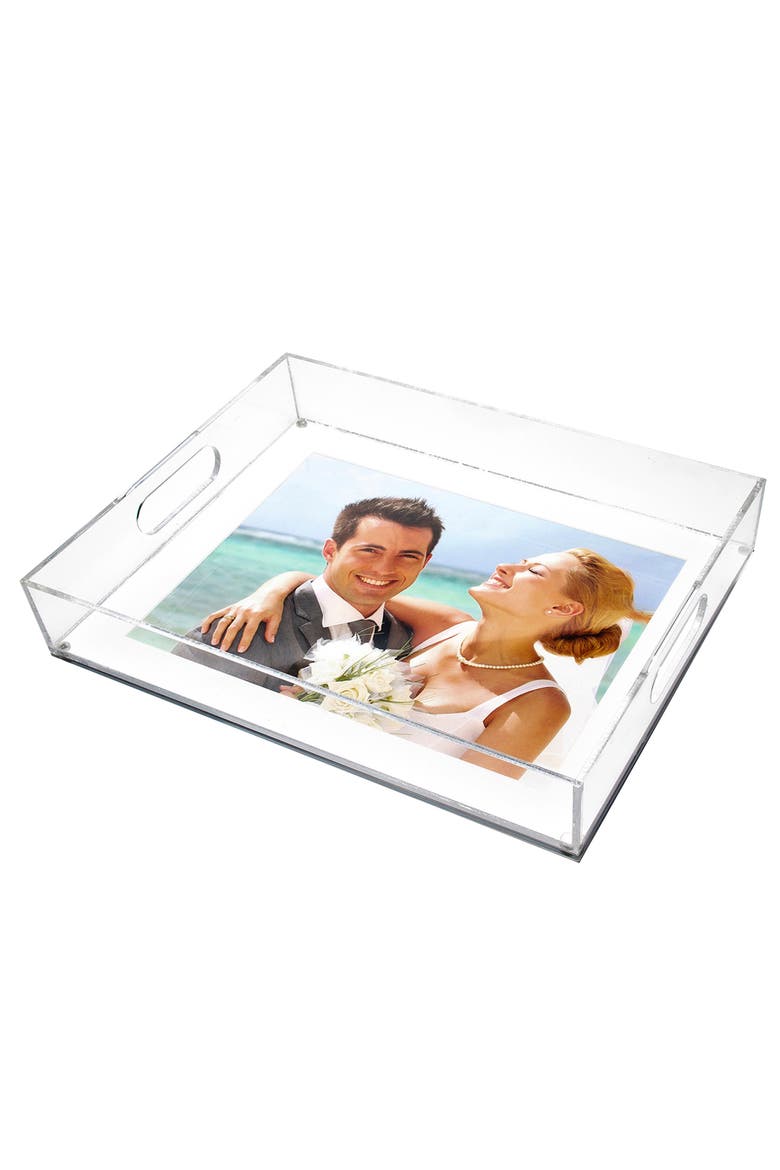 Medium Photo Tray, Alternate, color, CLEAR