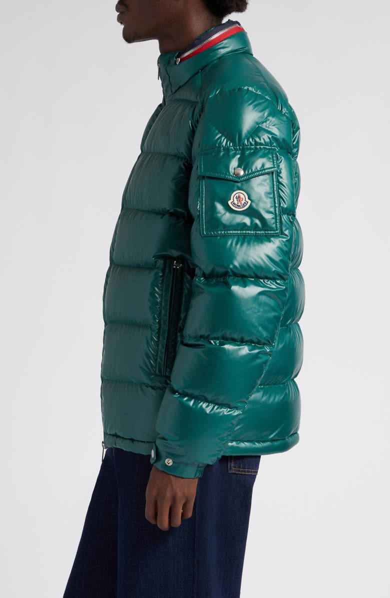 Moncler Bourne Quilted Recycled Polyester Puffer Jacket, Alternate, color,